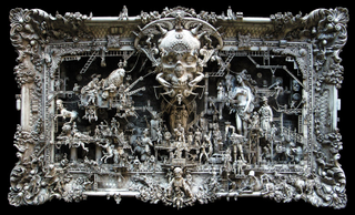 Illustration for article titled Apocalyptic Machine Scultpures are Wonderful in a Morbid, Sinister Sort of Way